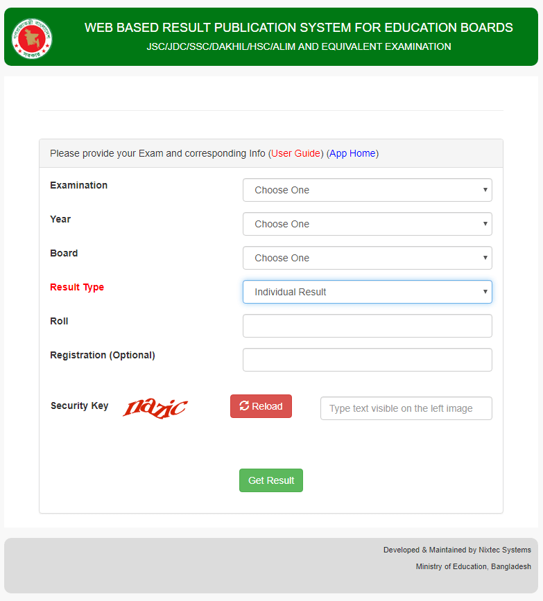 Check JSC Result 2018 with Marksheet by eboardresults.com